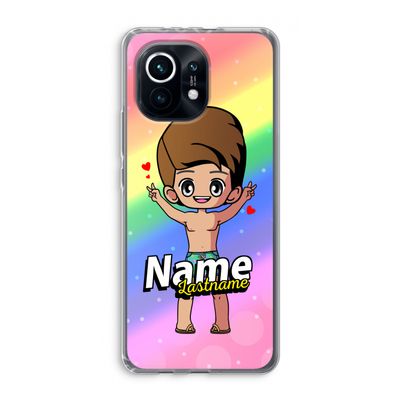 Chibi Maker man: Xiaomi Mi 11 Transparant Hoesje