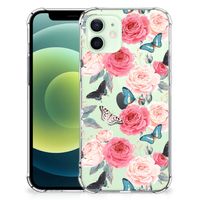 iPhone 12 Mini Case Butterfly Roses - thumbnail