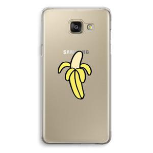 Banana: Samsung Galaxy A5 (2016) Transparant Hoesje