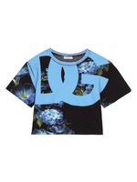 Dolce & Gabbana Kids t-shirt à imprimé Bellflower - Noir - thumbnail