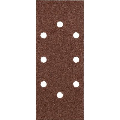 Schuurstroken, Hout en Metaal, Korund, 93x230mm, geperforeerd, Type A 93x230mm Schuurpapier