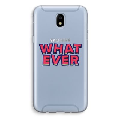Whatever: Samsung Galaxy J5 (2017) Transparant Hoesje