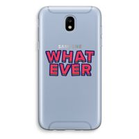 Whatever: Samsung Galaxy J5 (2017) Transparant Hoesje