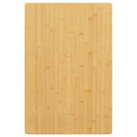 Tafelblad 40x60x4 cm bamboe - thumbnail