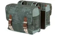 Dubbele fietstas Basil Bohème Carry All - 35 Liter - Groen