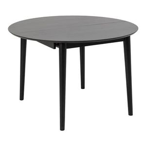 by fonQ Evolve Eettafel Uitschuifbaar - Ø 115 cm - Zwart