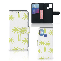 Samsung Galaxy M31 Hoesje Palmtrees - thumbnail