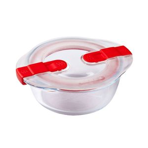 Pyrex - Schaal Rond met Deksel, 14 cm - Pyrex Cook & Heat