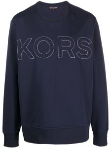 Michael Kors sweat à logo embossé - Bleu