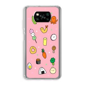 Happy bento friends: Xiaomi Poco X3 NFC Transparant Hoesje
