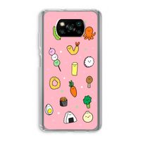 Happy bento friends: Xiaomi Poco X3 NFC Transparant Hoesje