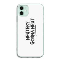 Neuters: iPhone 11 Transparant Hoesje