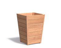 Hardhouten plantenbak TAP 70x70x99cm.