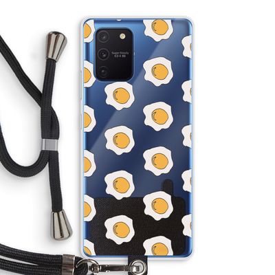 Bacon to my eggs #1: Samsung Galaxy Note 10 Lite Transparant Hoesje met koord
