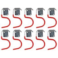 Benson ophanghaken S - 10x stuks - gereedschapshaak - metaal - schuur / werkplaats