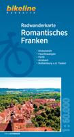 Fietskaart ROM Bikeline Radkarte Romantisches Franken | Esterbauer
