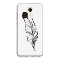 Pluim: Xiaomi Redmi 5 Transparant Hoesje Pluim: Xiaomi Redmi 5 Transparant Hoesje
