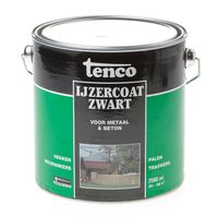 Tenco ijzercoat zwart 2.5ltr - thumbnail