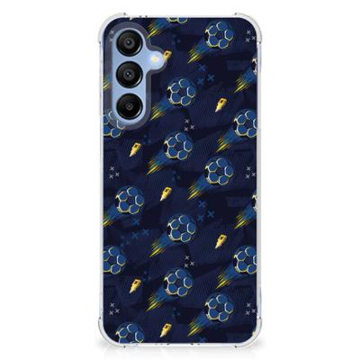 Doorzichtige Silicone Hoesje voor Samsung Galaxy A16 Voetbal