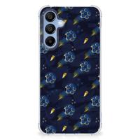 Doorzichtige Silicone Hoesje voor Samsung Galaxy A16 Voetbal Doorzichtige Silicone Hoesje voor Samsung Galaxy A16 Voetbal