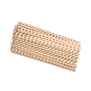 100x Houten hapjes prikkers 25 cm   -