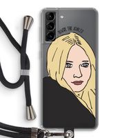 Ashley: Samsung Galaxy S21 Plus Transparant Hoesje met koord