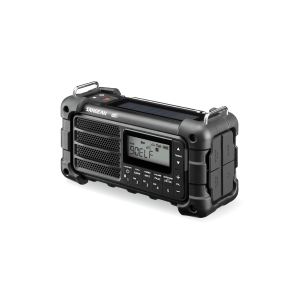 Sangean MMR-99 Outdoorradio DAB+, DAB, VHF (FM) Noodradio, Bluetooth Zonnepaneel, Spatwaterbestendig, Stofdicht Zwart