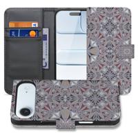 Book Case iPhone 17 Air Flower Tiles