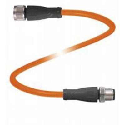 Pepperl+Fuchs 221852 Sensor/actuator connector M12 Aantal polen (sensoren): 4 Stekker, recht, Bus, recht 1.00 m 1 stuk(s)