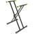 Gravity KSX 2 keyboard statief zwart