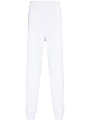 Alexander McQueen pantalon de jogging à logo imprimé - Blanc