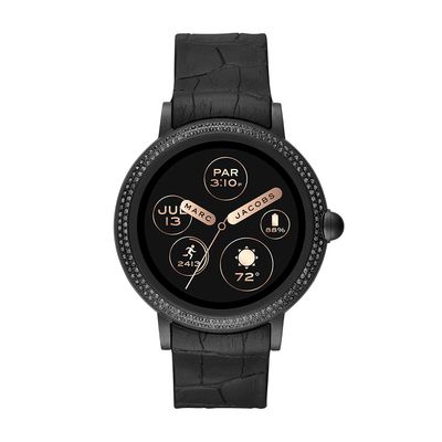 Horlogeband Marc by Marc Jacobs MJT2003 Silicoon Zwart 20mm