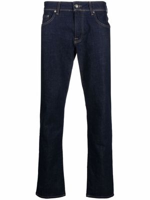Hackett jean slim à taille mi-haute - Bleu