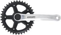 Amar Crankset 4-edge 38t 170mm b/sil.