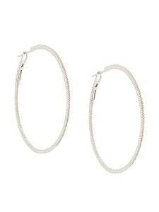 Dana Rebecca Designs boucles d'oreilles en or blanc 14ct - Argent