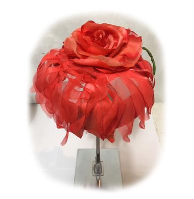 Vintage Hat Flower Red | 19% korting Vintage Hat Flower Red | 19% korting