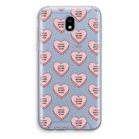 Chicks before dicks: Samsung Galaxy J5 (2017) Transparant Hoesje