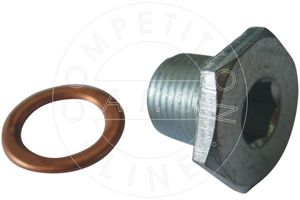 Afsluitschroef, oliepan AIC, u.a. für Peugeot, Citroën, Talbot, Fiat, Lancia, Ford, Lada, Suzuki, Rover, Nissan, FSO, GEO, Mega, Toyota, Hyundai, Volv