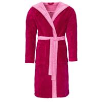 Vossen Vossen Badjas Poppy cranberry/light fuchsia S
