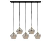 Light & Living Hanglamp Rakel - Antiek Brons - 5L 104x20x120cm - thumbnail