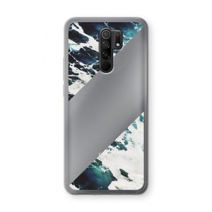 Golven: Xiaomi Redmi 9 Transparant Hoesje