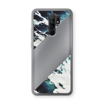 Golven: Xiaomi Redmi 9 Transparant Hoesje