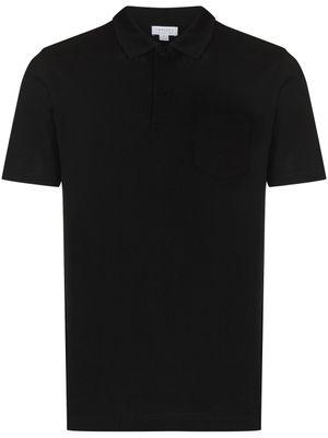 Sunspel polo Riviera - Noir