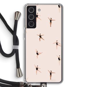 Dancing #1: Samsung Galaxy S21 FE Transparant Hoesje met koord