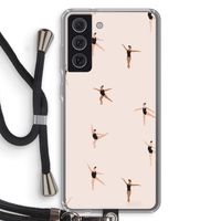 Dancing #1: Samsung Galaxy S21 FE Transparant Hoesje met koord