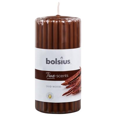 Bolsius Stompkaars geur Oud Wood 120/58