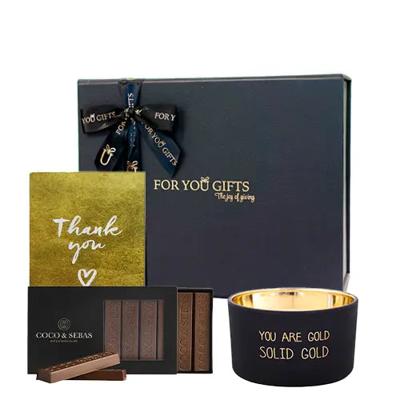 Giftbox 'Thank You, You Are Solid Gold' | FOR YOU GIFTS