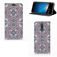 Huawei Mate 10 Lite Standcase Flower Tiles - thumbnail