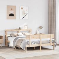 Bedframe zonder matras massief grenenhout 140x200 cm