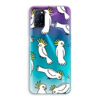 Papegaai: Oppo A92 Transparant Hoesje